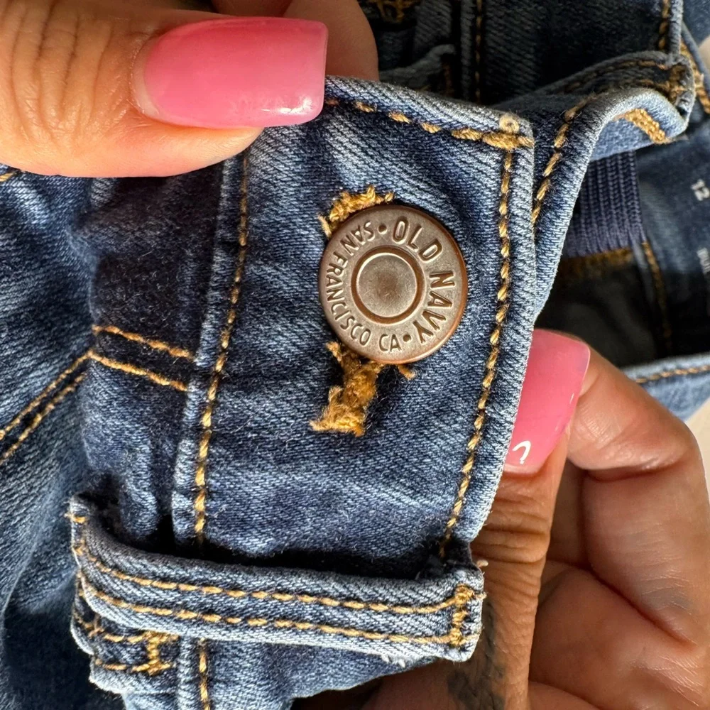 Old Navy kids size 12 Dark Blue Denim Jeans